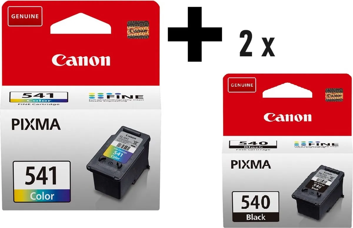 Canon CL-541 PG-540 Inktcartridges