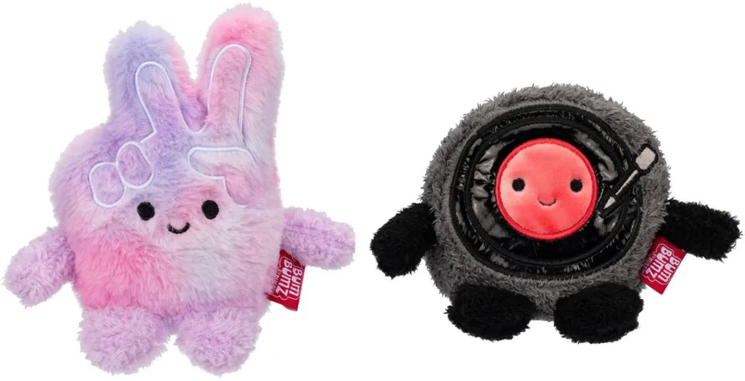 Squishmallows Groovybumz Pluche Knuffel 11cm - Meerkleurig