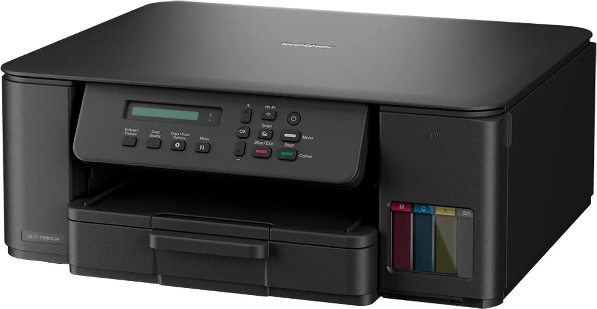 Brother DCP-T580DW Inkttankprinter - A4 - 150 Vel - 25 ppm - Zwart - afbeelding 6 van 6