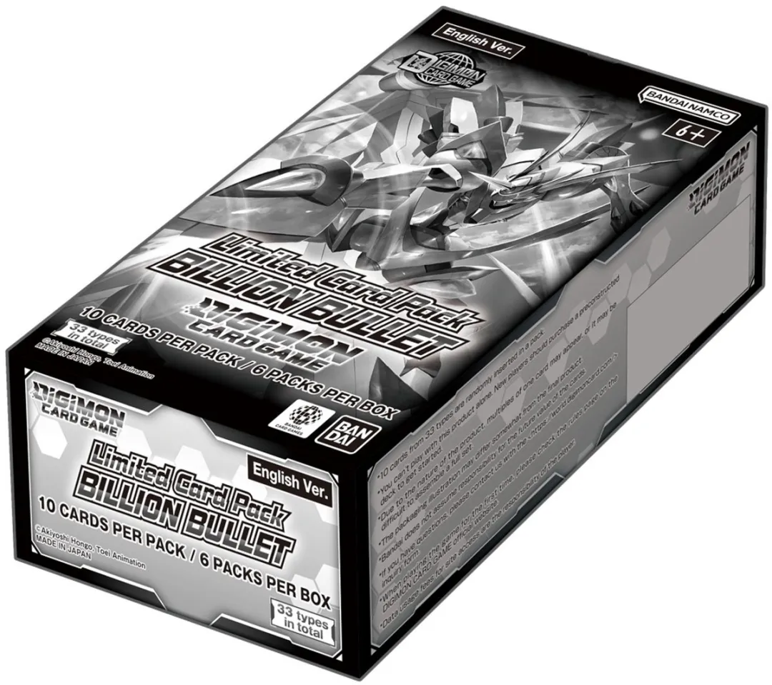 Asmodee Digimon TCG Billion Bullet Limited Booster