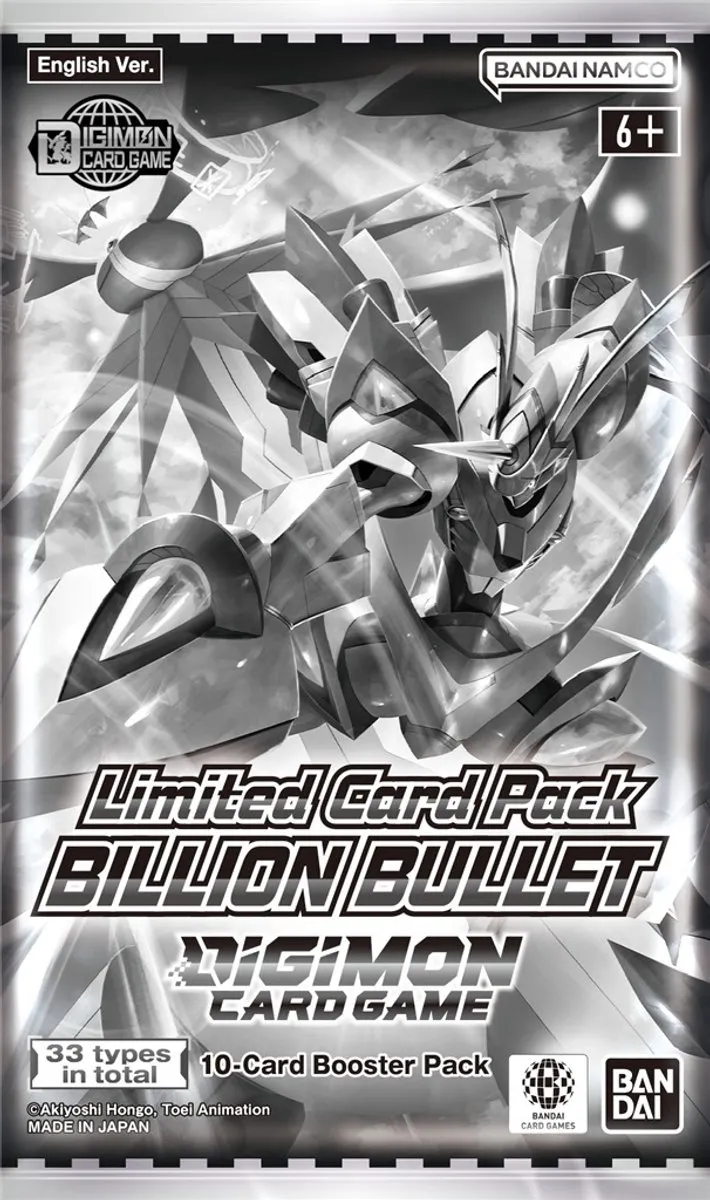 Asmodee Digimon TCG Billion Bullet Limited Booster - DICA2790347