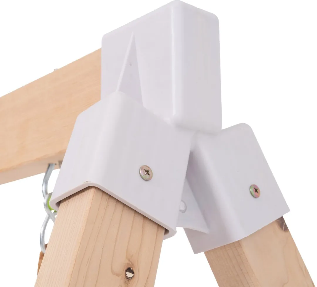 TP Toys Houten Speelhut op Palen met Glijbaan en Schommels