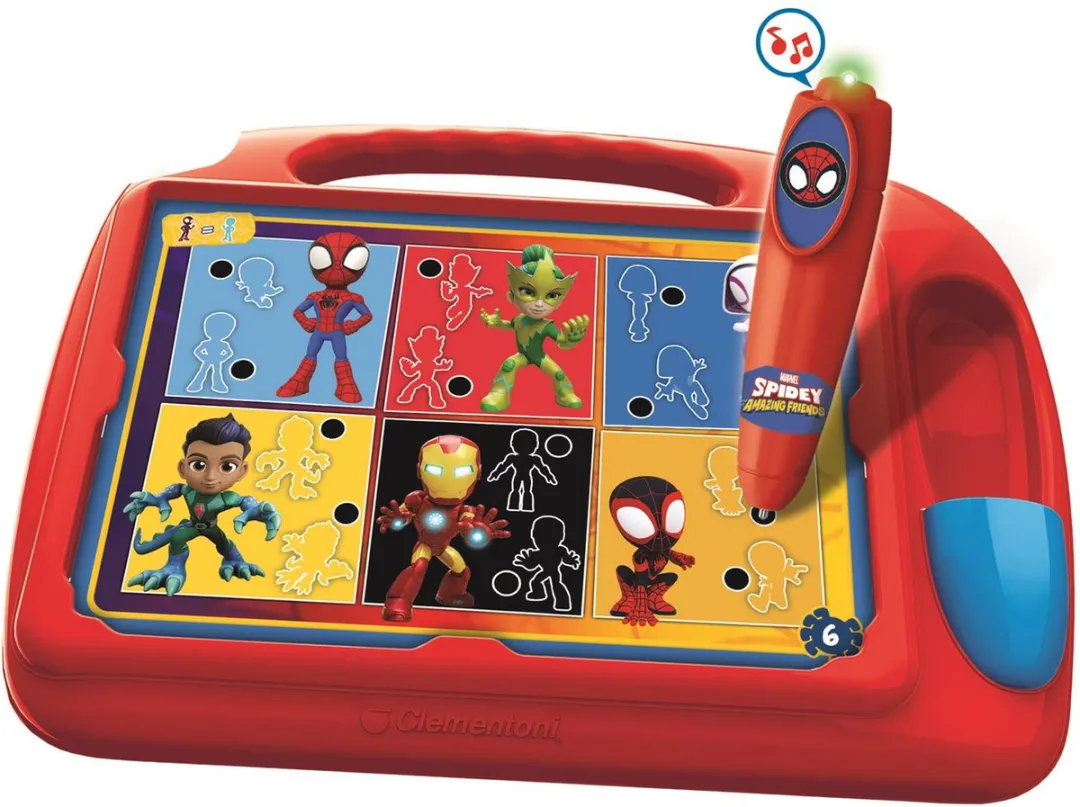 Clementoni Spidey Travel Quiz Educatief Spel 16806 - Multicolor - afbeelding 6 van 6