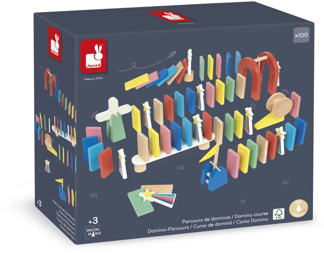 Janod Applepop Domino Parcours