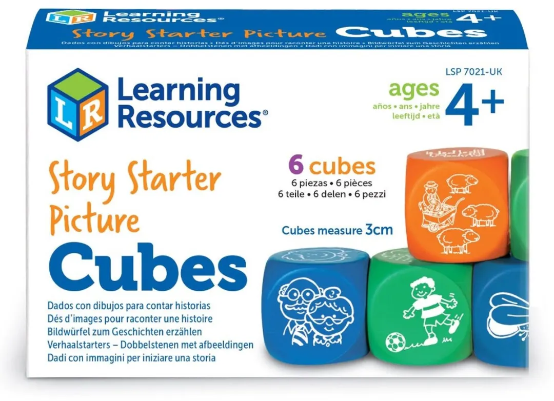 Learning Resources Story Starter Picture Cubes 950LSP7021UK - Meerkleurig