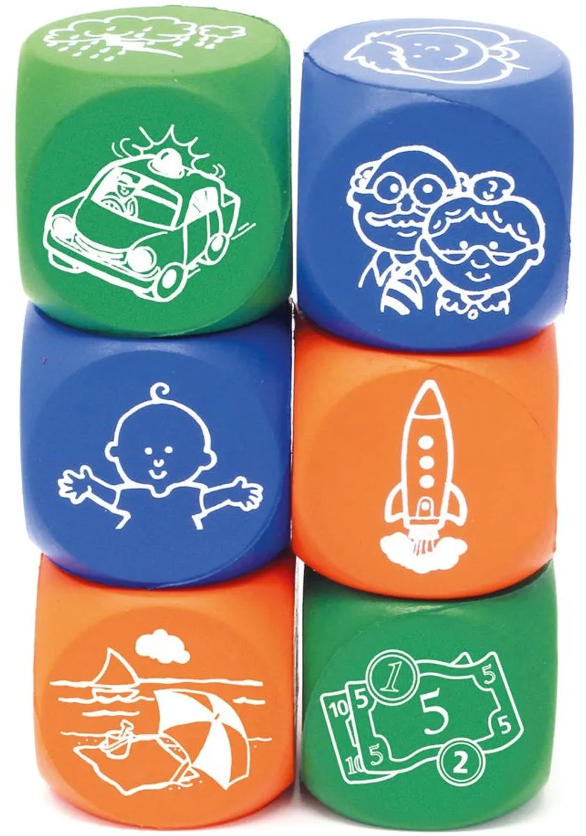 Learning Resources Story Starter Picture Cubes 950LSP7021UK - Meerkleurig