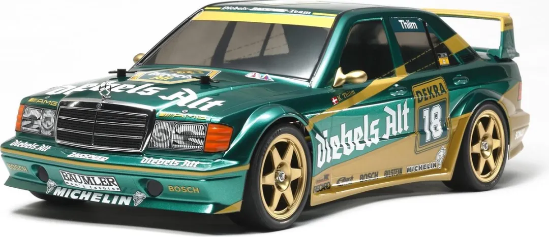 Tamiya TT-01 Mercedes-Benz 190E EVO II Diebels Alt Team 58638
