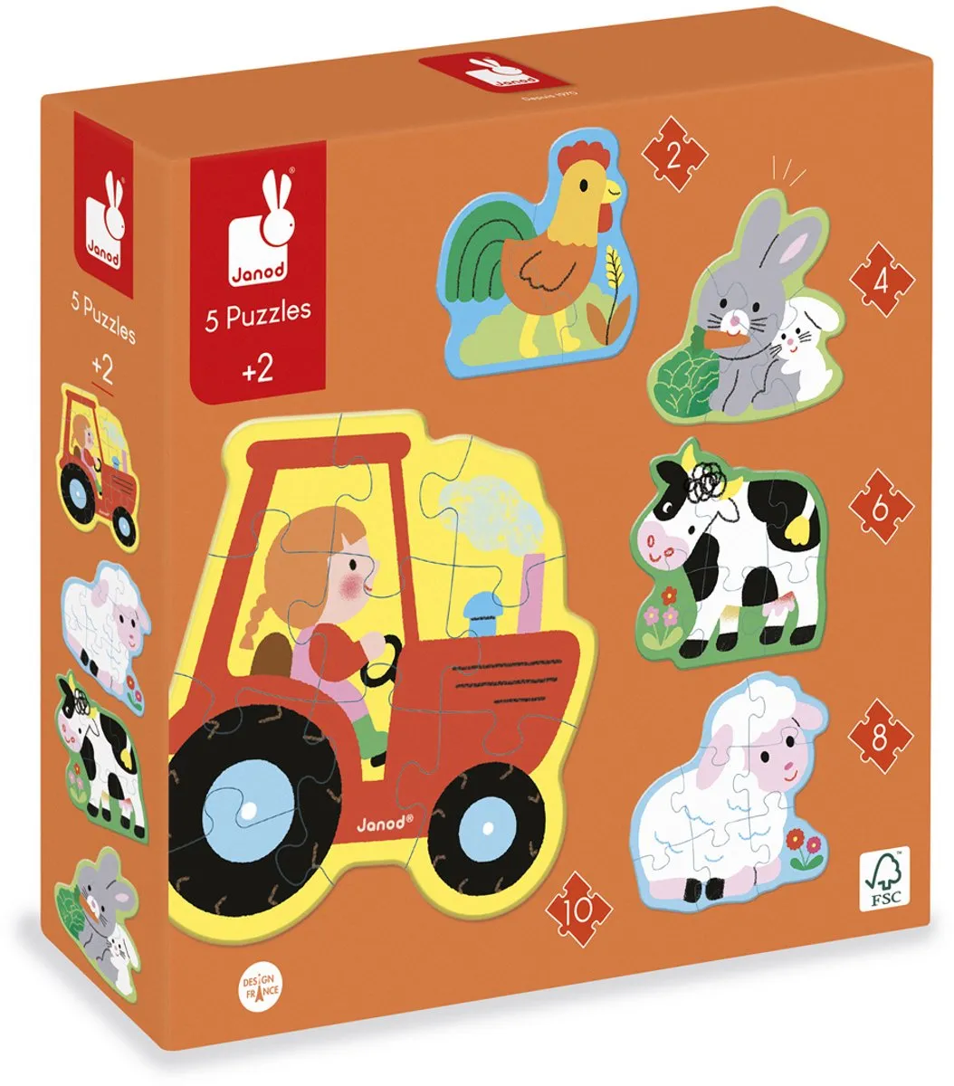 Janod Boerderij Puzzel