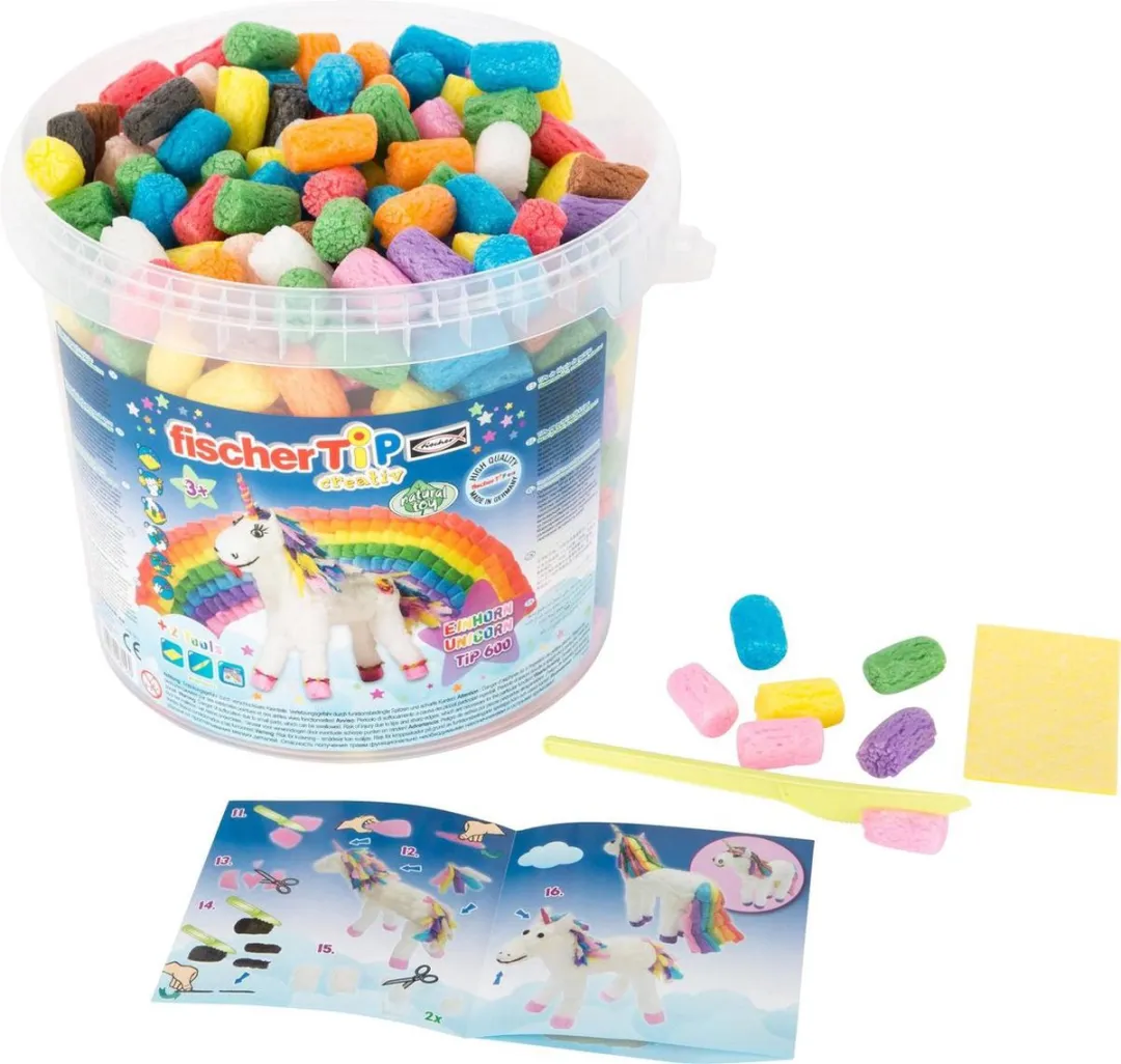 Small Foot Unicorn Fischer TiP - Meerkleurig