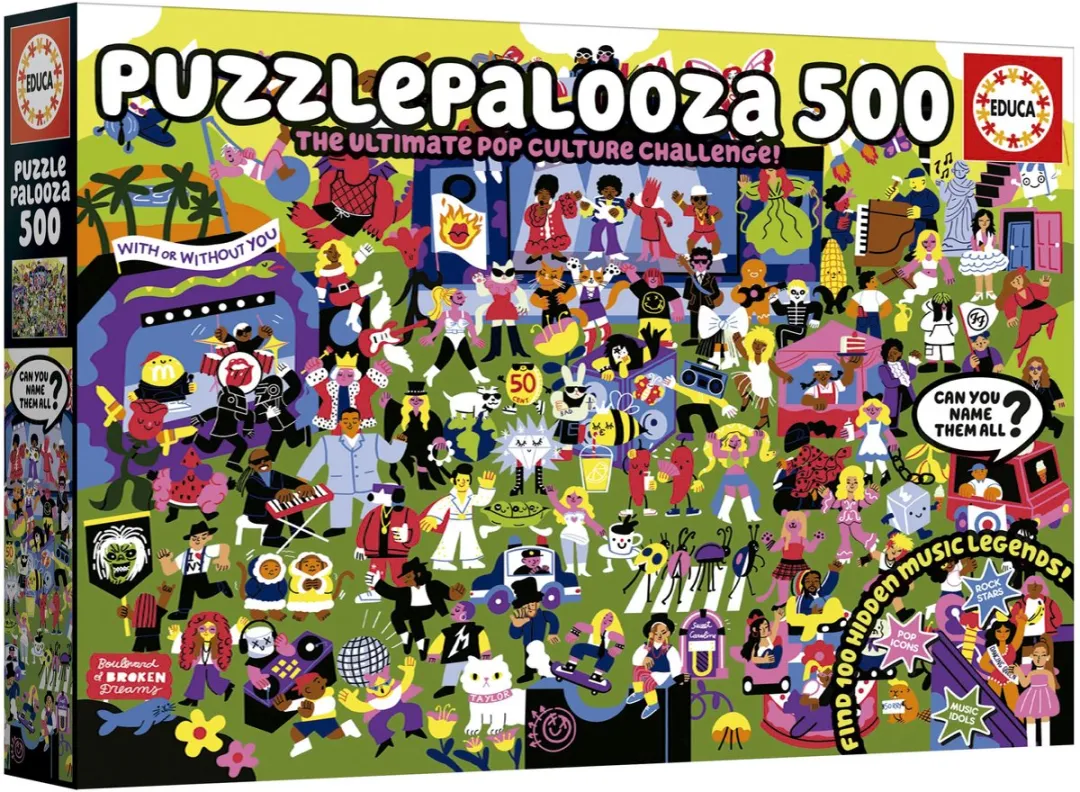 Educa Palooza Legpuzzel 500 Stuks