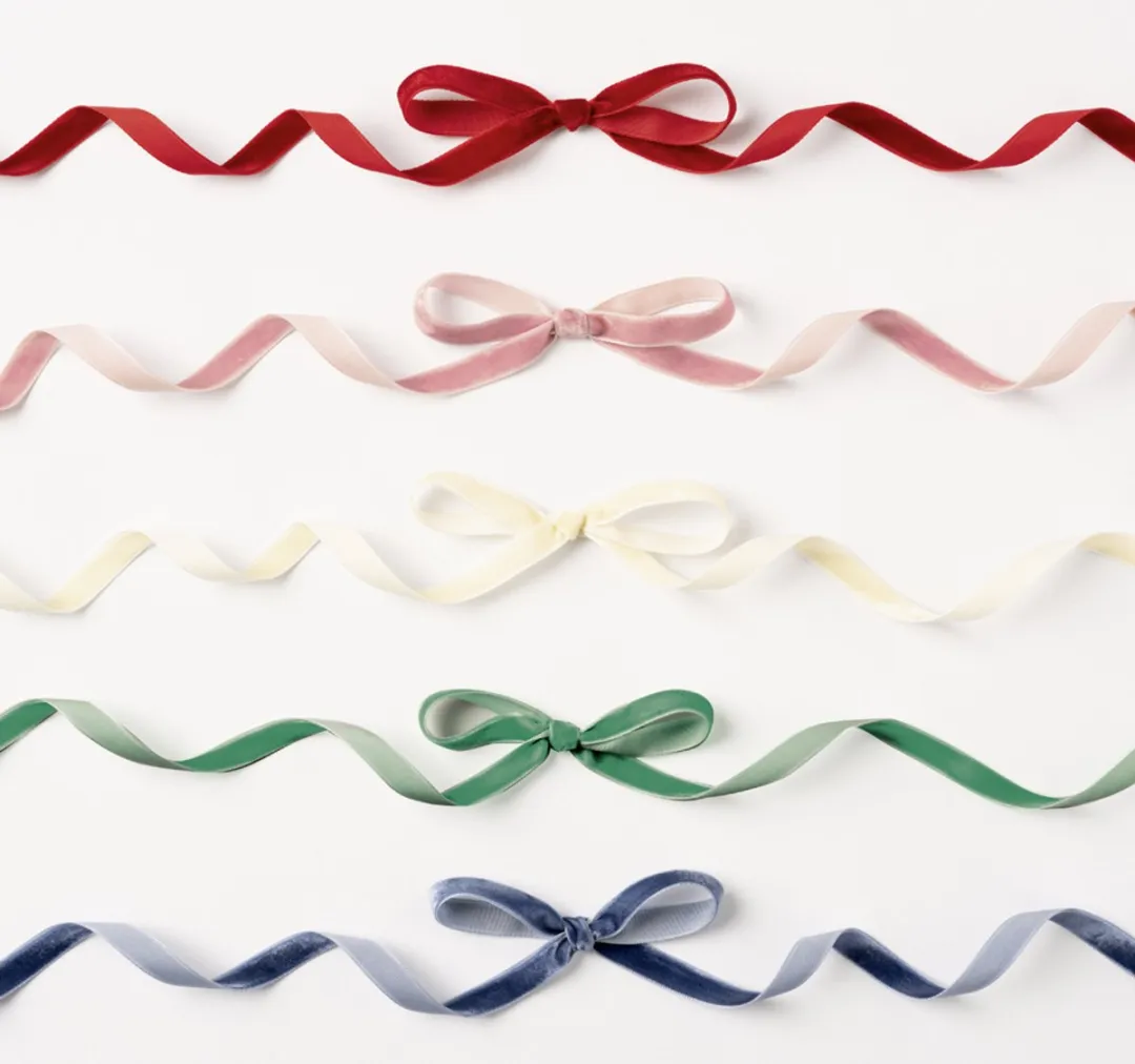 Folia Fluwelen Lint Set Classic - 5 Stuks