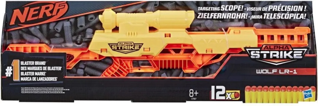 Nerf Alpha Strike Wolf LR-1 Balster - Blauw - afbeelding 6 van 6