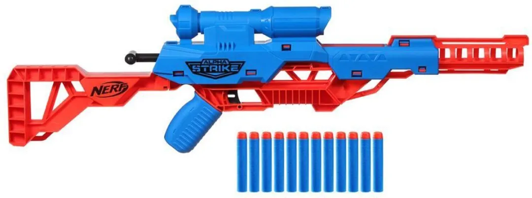 Nerf Alpha Strike Wolf LR-1 Balster - Blauw