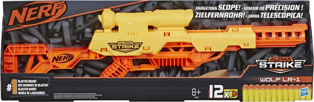 Nerf Alpha Strike Wolf LR-1 Balster - Blauw