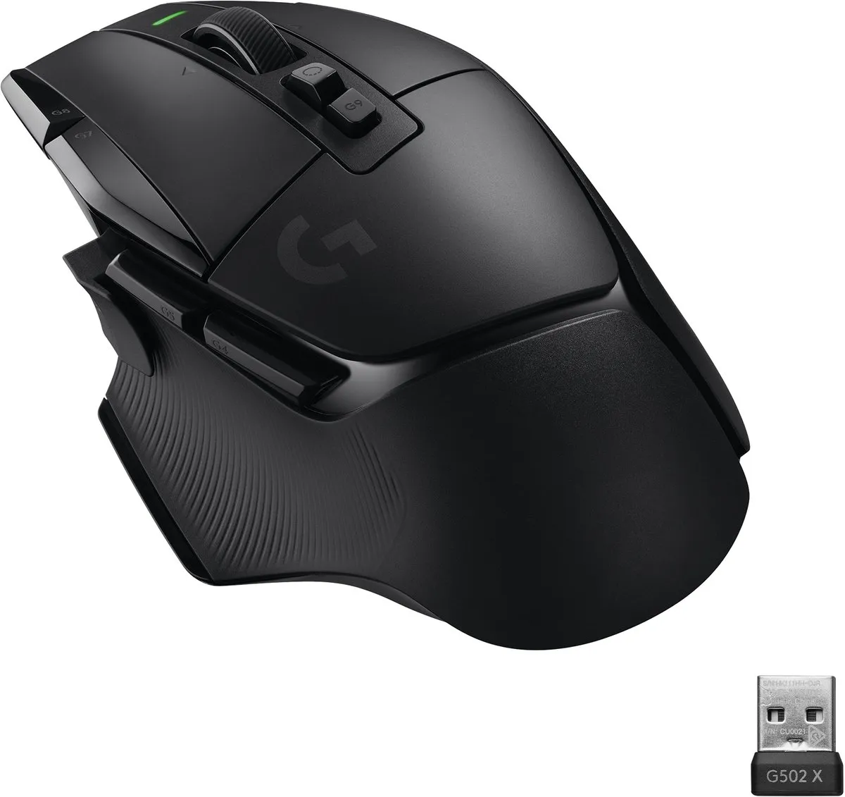Logitech G G502 X LIGHTSPEED Gamingmuis - 13 Knoppen - Zwart - afbeelding 6 van 6