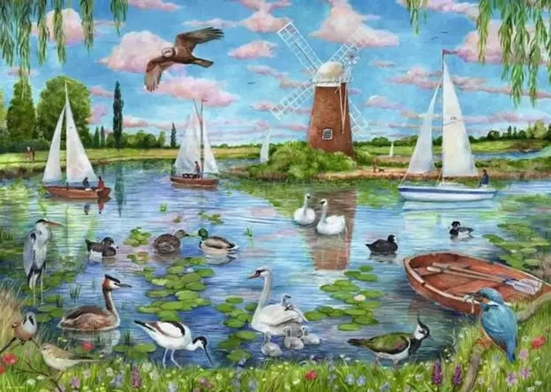 Ravensburger Kustlandschap 1000 Stuks Puzzel