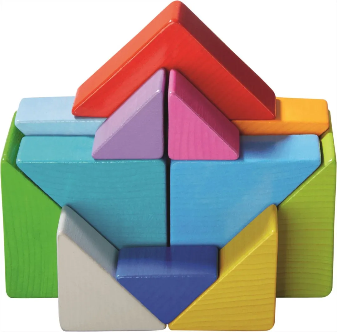 Haba Tangrammix Junior Vormenspel 21 Stukjes - Multicolor