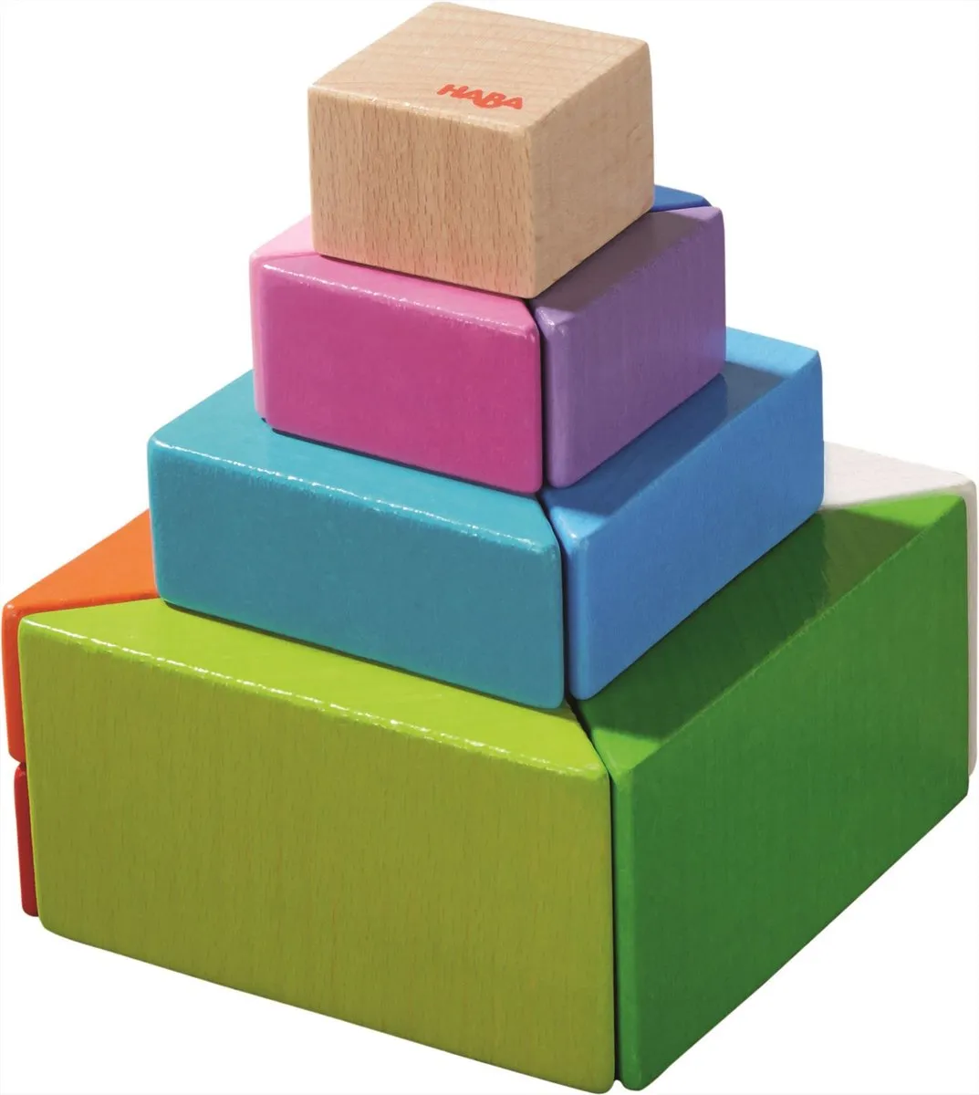 Haba Tangrammix Junior Vormenspel 21 Stukjes - Multicolor