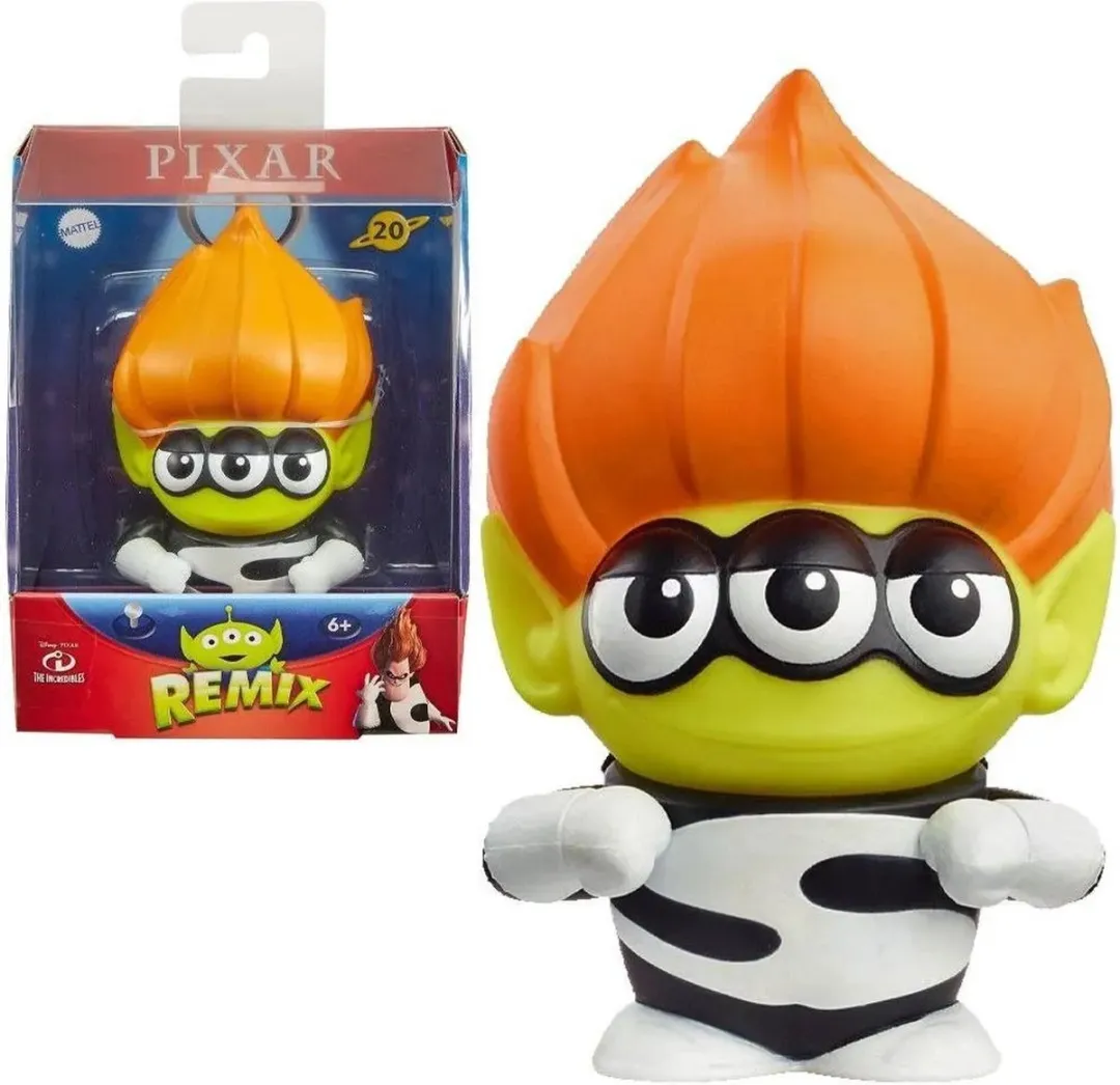 Mattel Disney Pixar The Incredibles Alien Syndroom Actiefiguur - Oranje