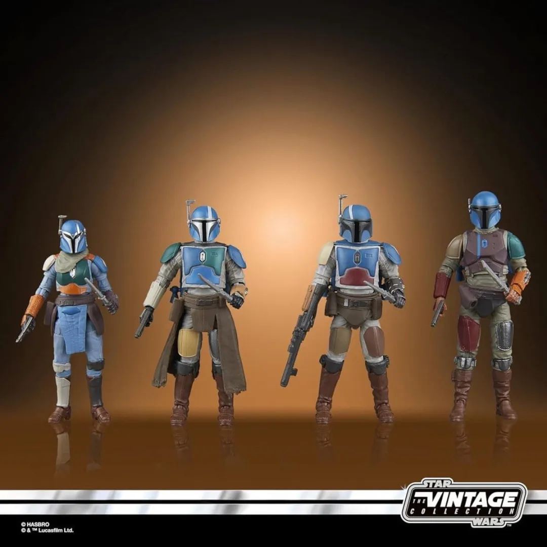 Hasbro Star Wars The Mandalorian Vintage Collection 4-Pack - 10cm - Multi