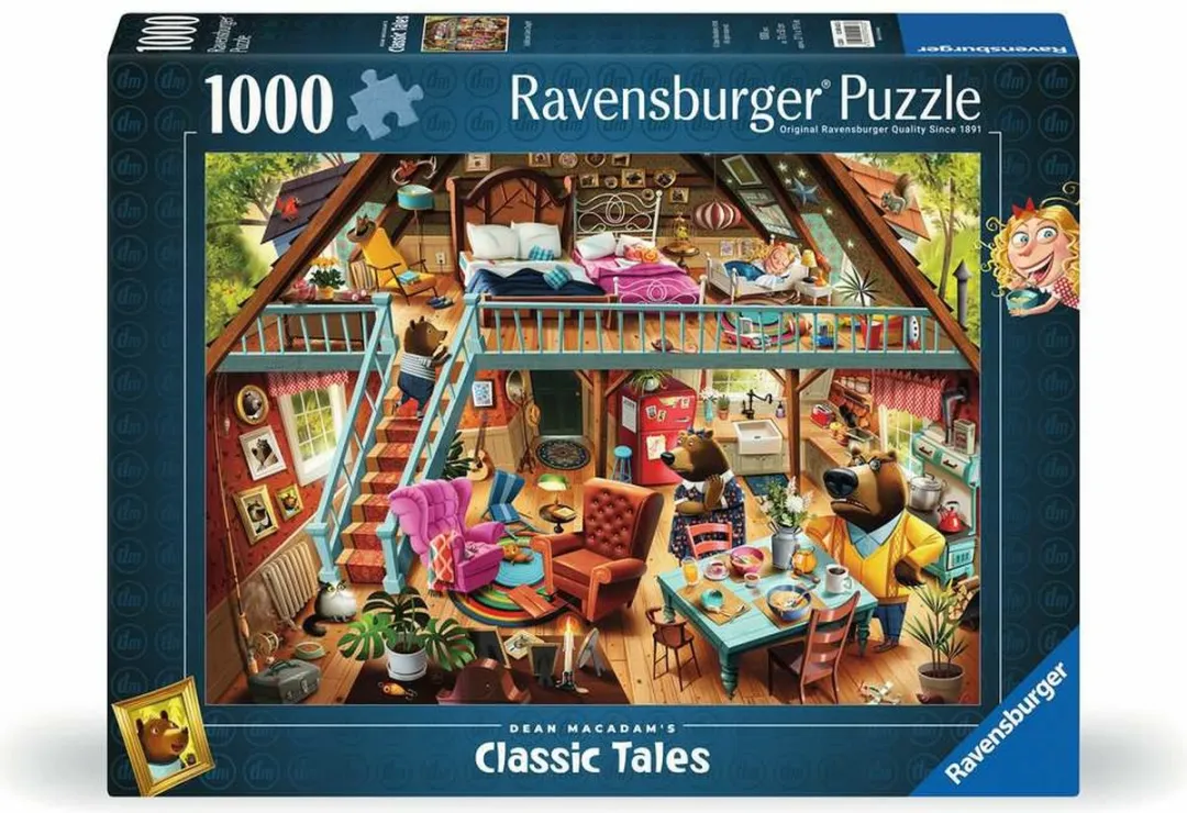 Ravensburger Dean Mac Adam Goldlöckchen Puzzle 1000 Stuks