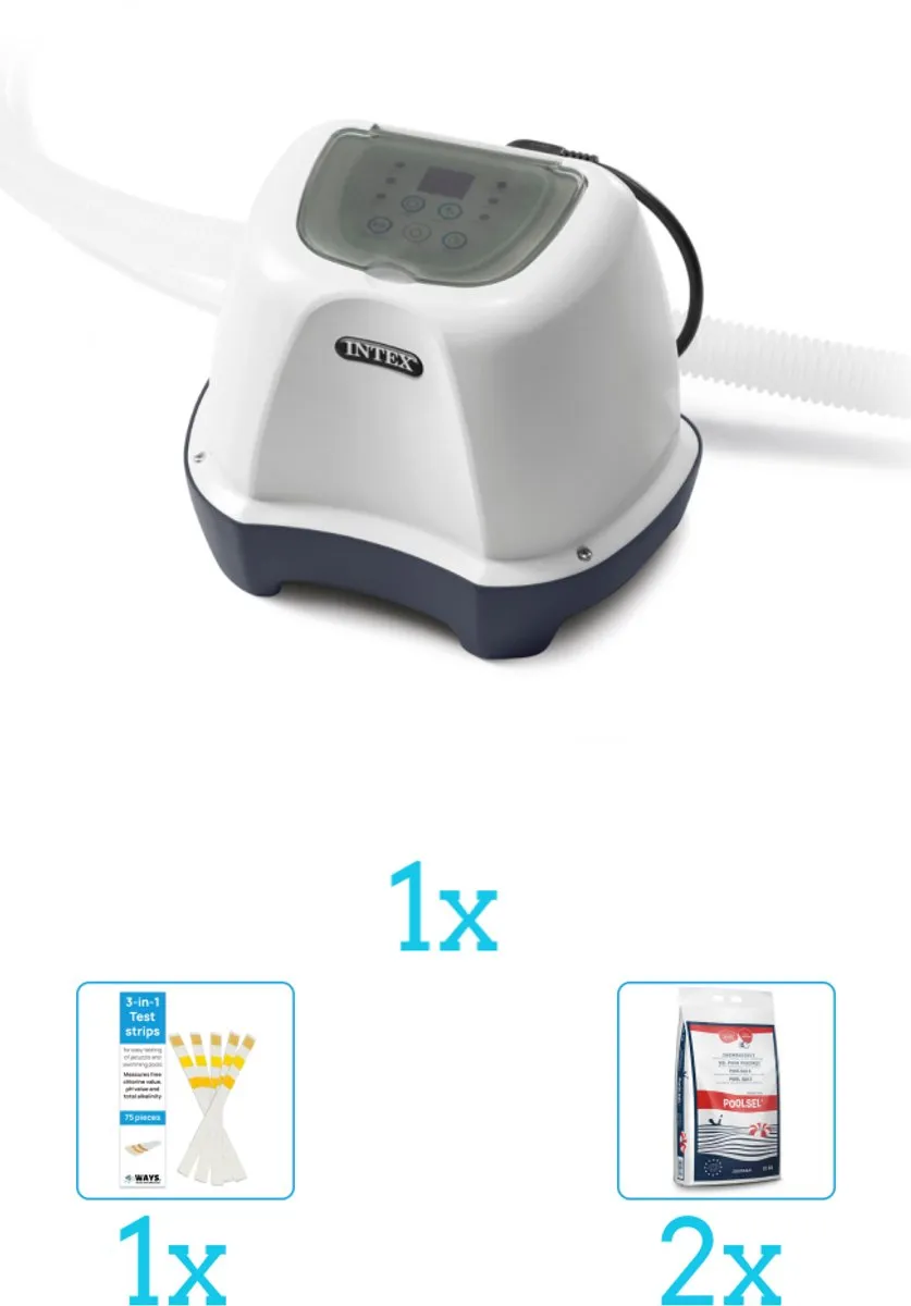 Intex QS400 Zwembad Zoutwatersysteem 17.413L