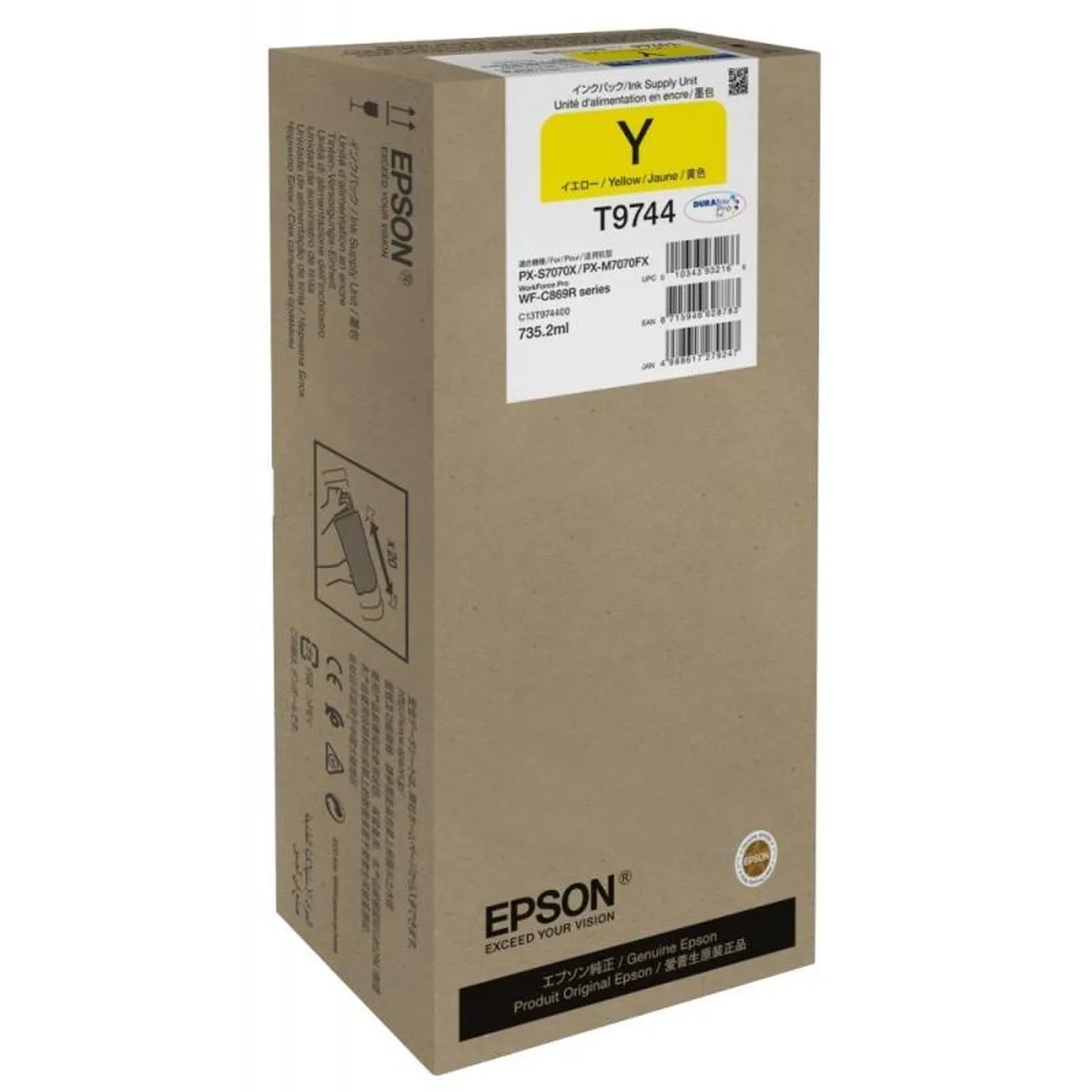 Epson Yellow XXL Ink Supply Unit