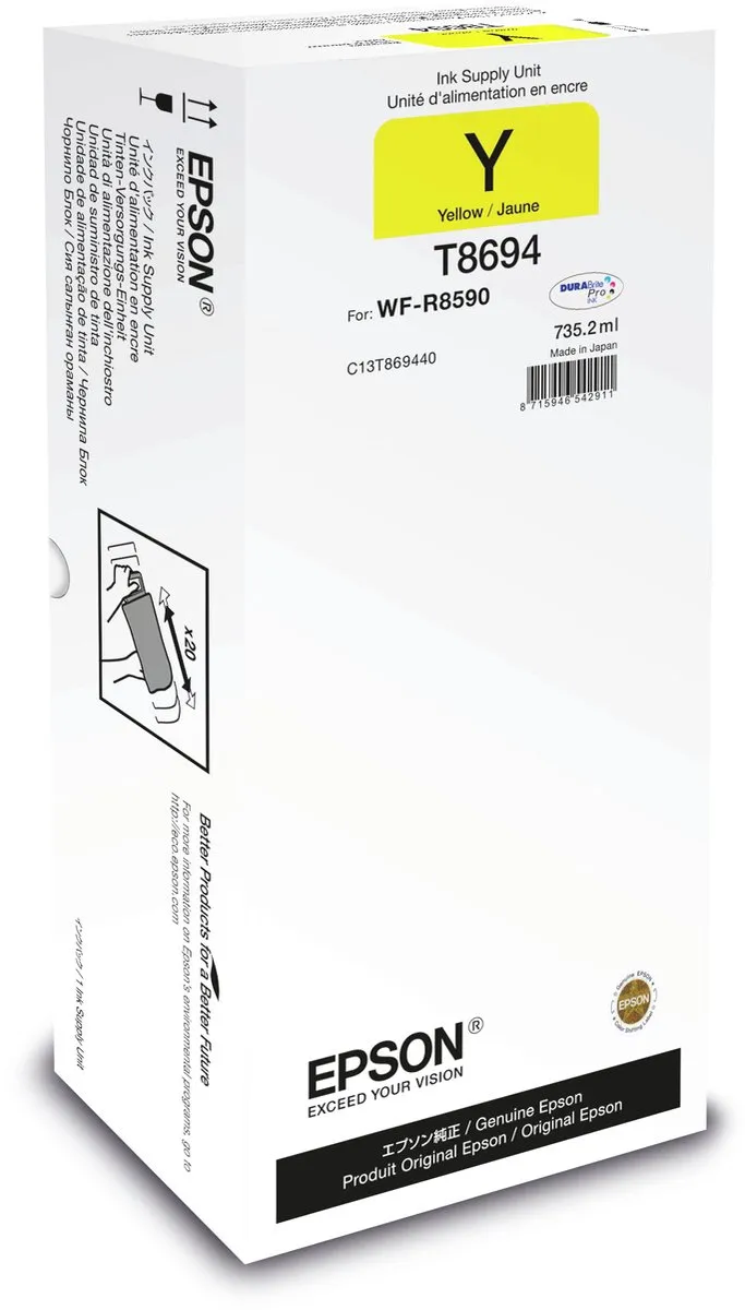 Epson Yellow XXL Ink Supply Unit