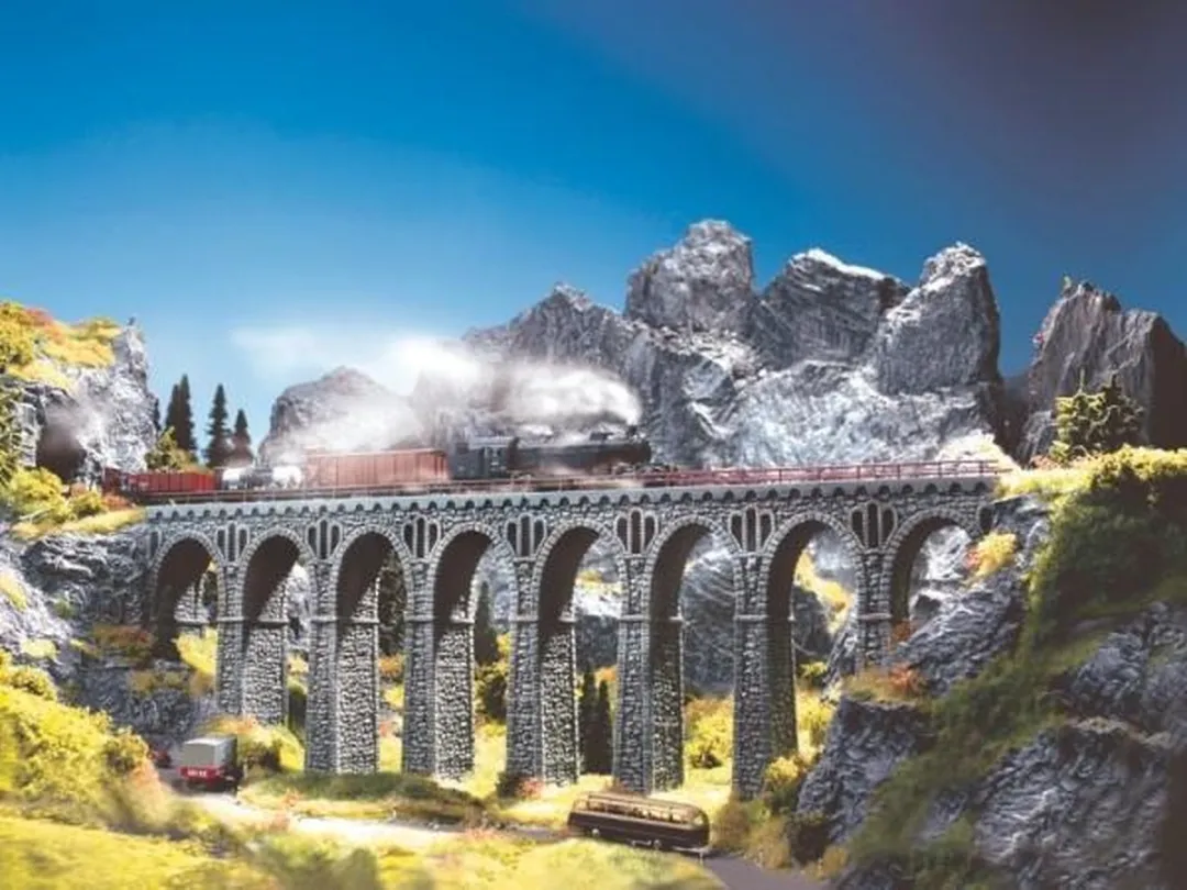 Noch Viaduct Steen Modelbouwdecoratie Schaal N