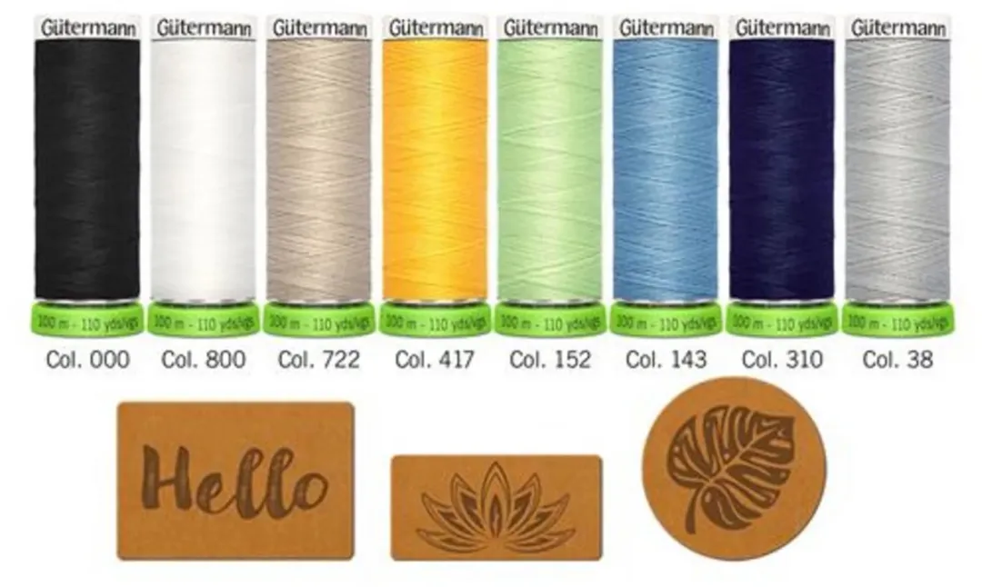 Gutermann Allesnaaigarenset rPET - 8x100m - Multicolor