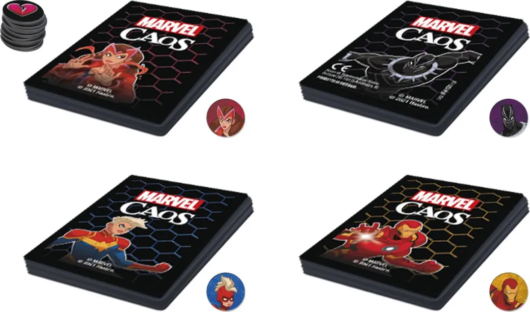 Hasbro Gaming Marvel Caos Kaartspel