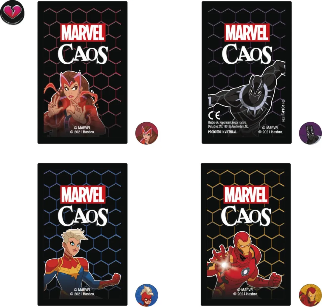 Hasbro Gaming Marvel Caos Kaartspel - 2-4 Spelers