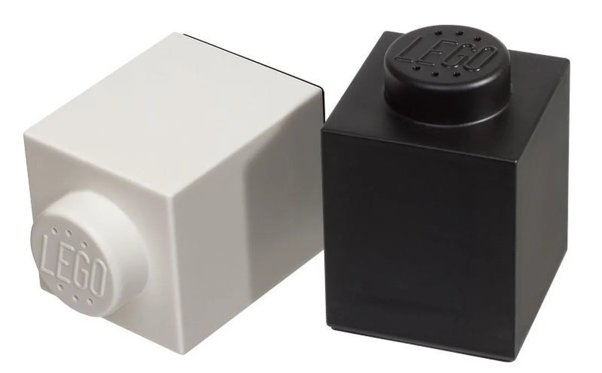 LEGO Zout en Peper Set 850705 - 4 Stukken - Zwart/Wit