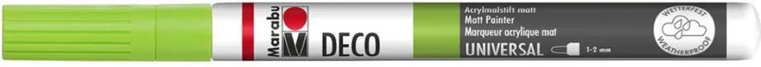 Marabu Decopainter Matt Licht Groen 1-2mm