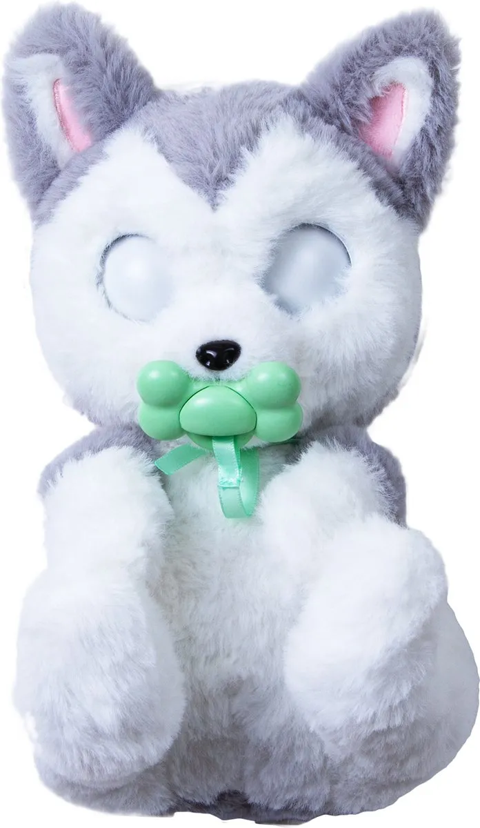Imc Toys Baby Paws Husky Interactieve Knuffel - Grijs