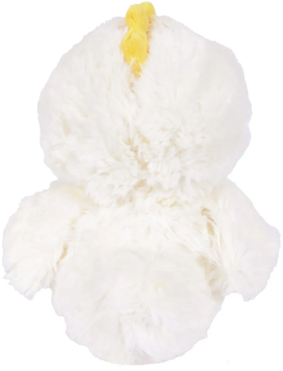 PIA Soft Toys Pluche Kuiken Knuffel - 18 cm - Wit