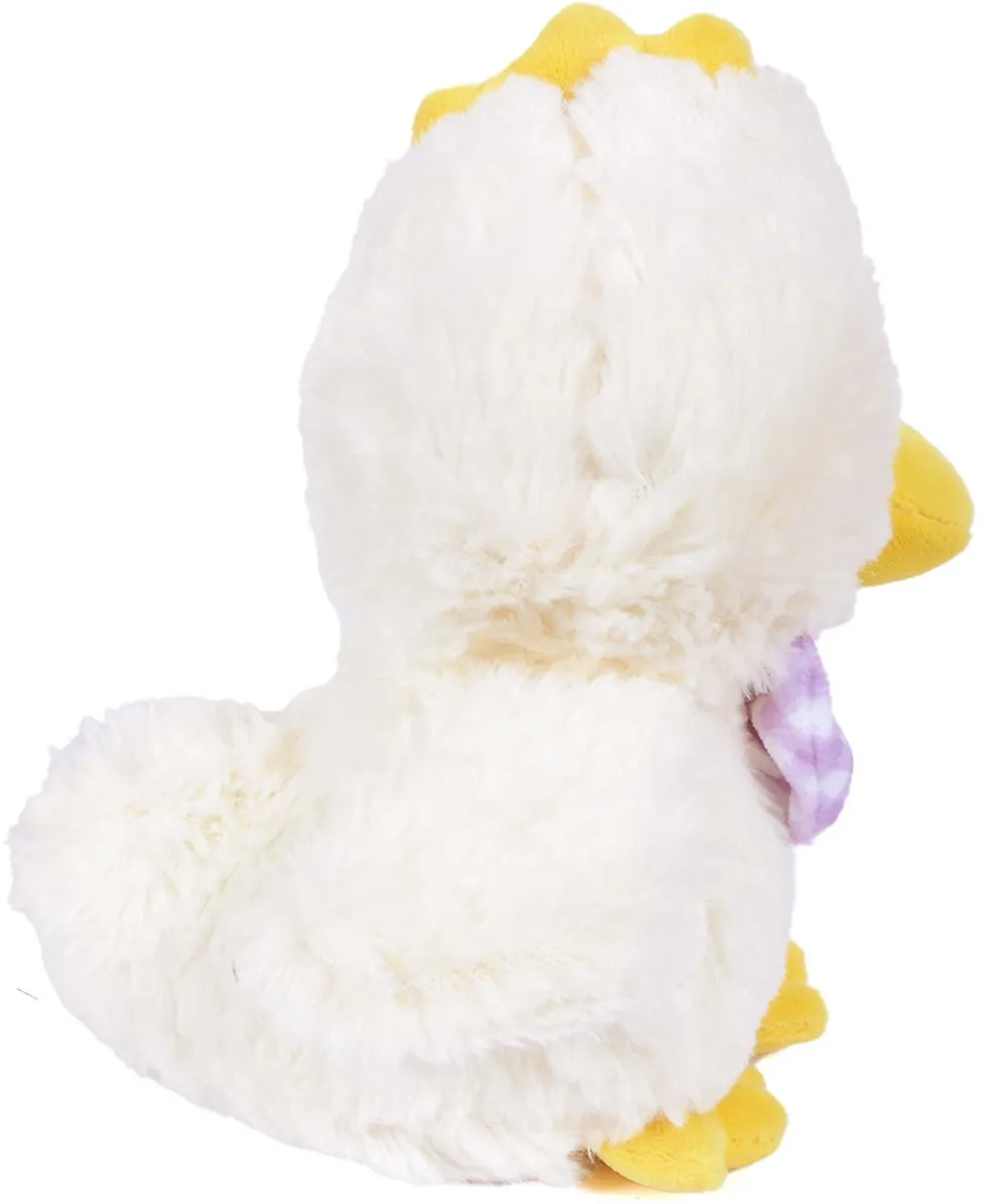 PIA Soft Toys Pluche Kuiken Knuffel - 18 cm - Wit
