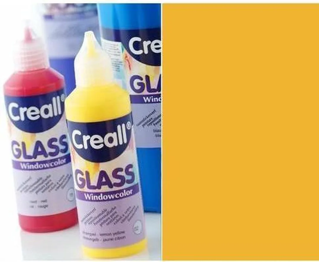 Creall Windowcolor Raamverf Oranje 80ml