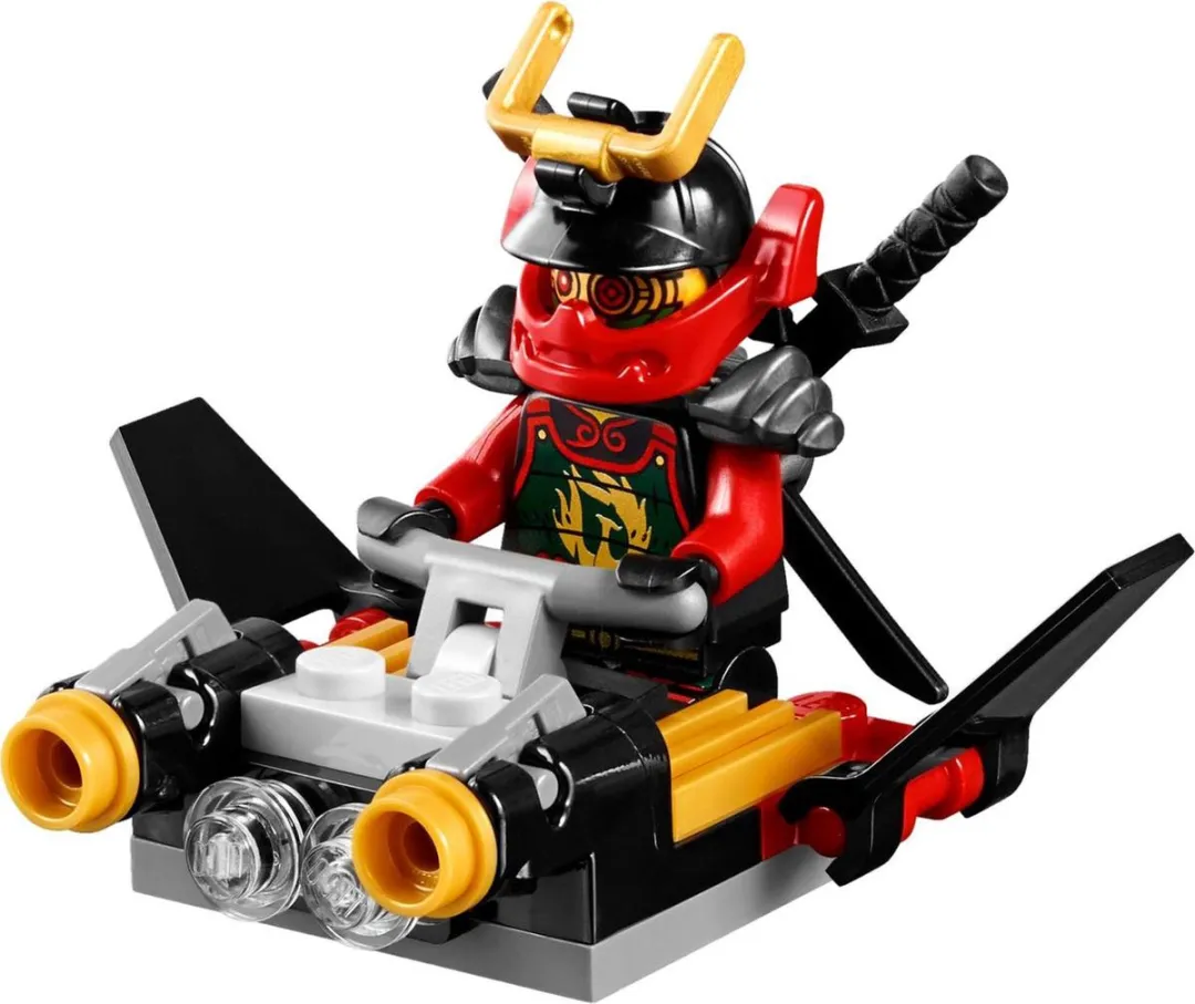 LEGO Ninja DB X 70750 - 756 Stukken - 6 Minifiguren - afbeelding 6 van 6