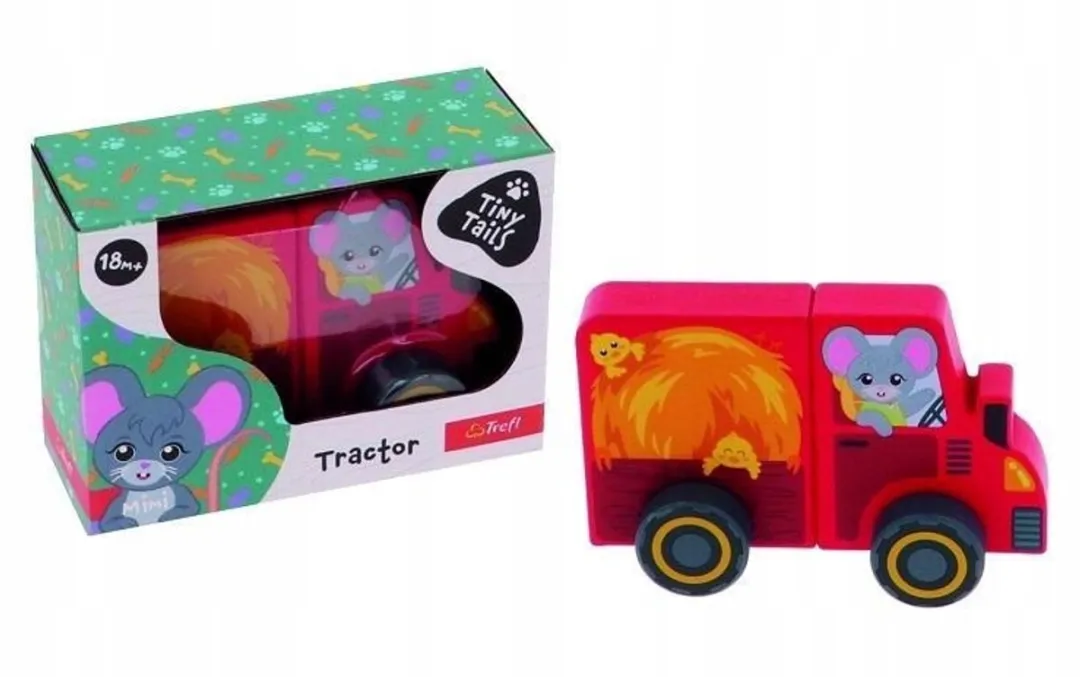 Trefl Tiny Tails Houten Trein