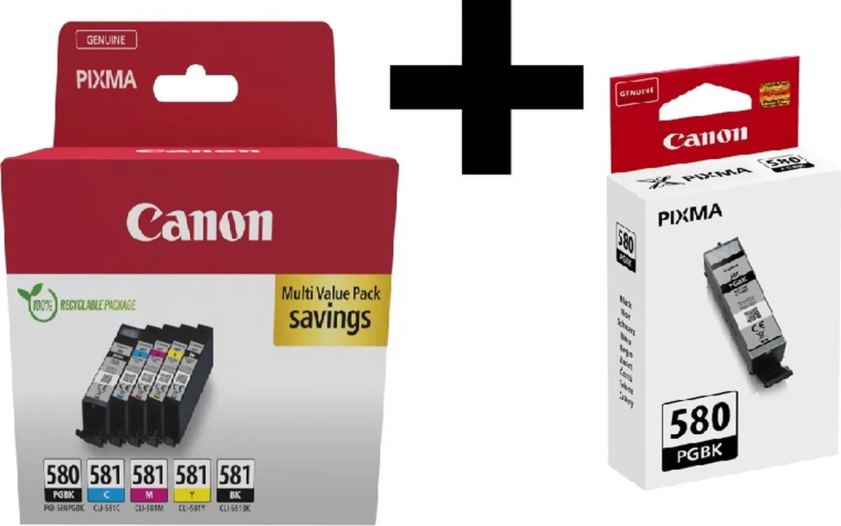 Canon PGI-580/CLI-581 Inktcartridges