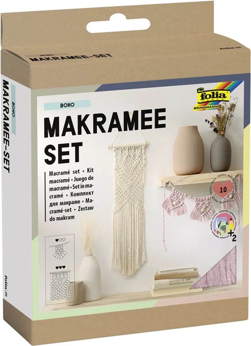 Folia Macramé-set Boho