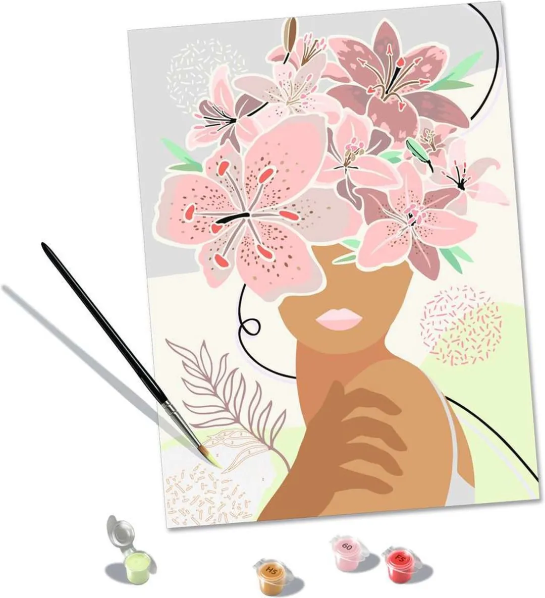 Ravensburger CreArt Flowers on my Mind 20275 - Schilderen op nummer - vanaf 12 jaar