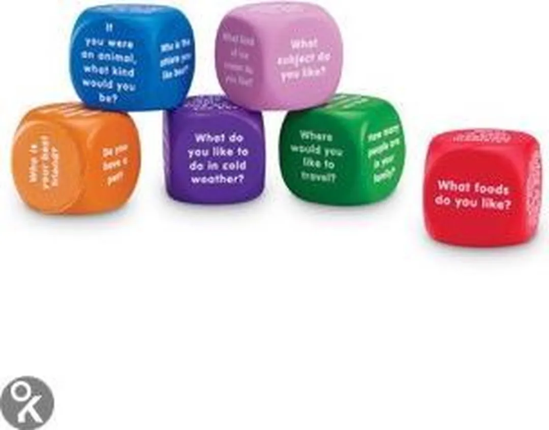 Learning Resources Gespreksdobbelstenen Engels