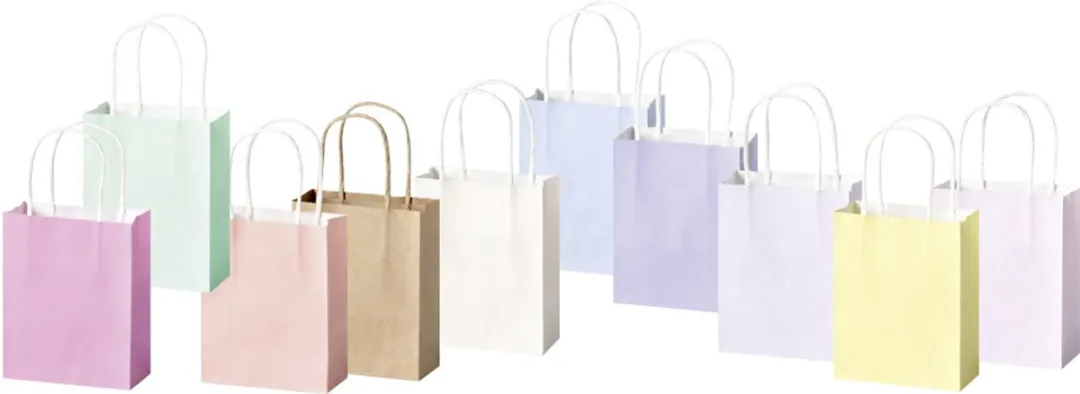 Folia Papieren Draagtas Pastel S - 20 Stuks