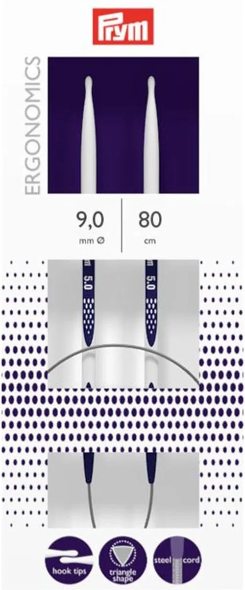 Prym Rondbreinaald Ergonomisch 9,00/80 - afbeelding 6 van 6
