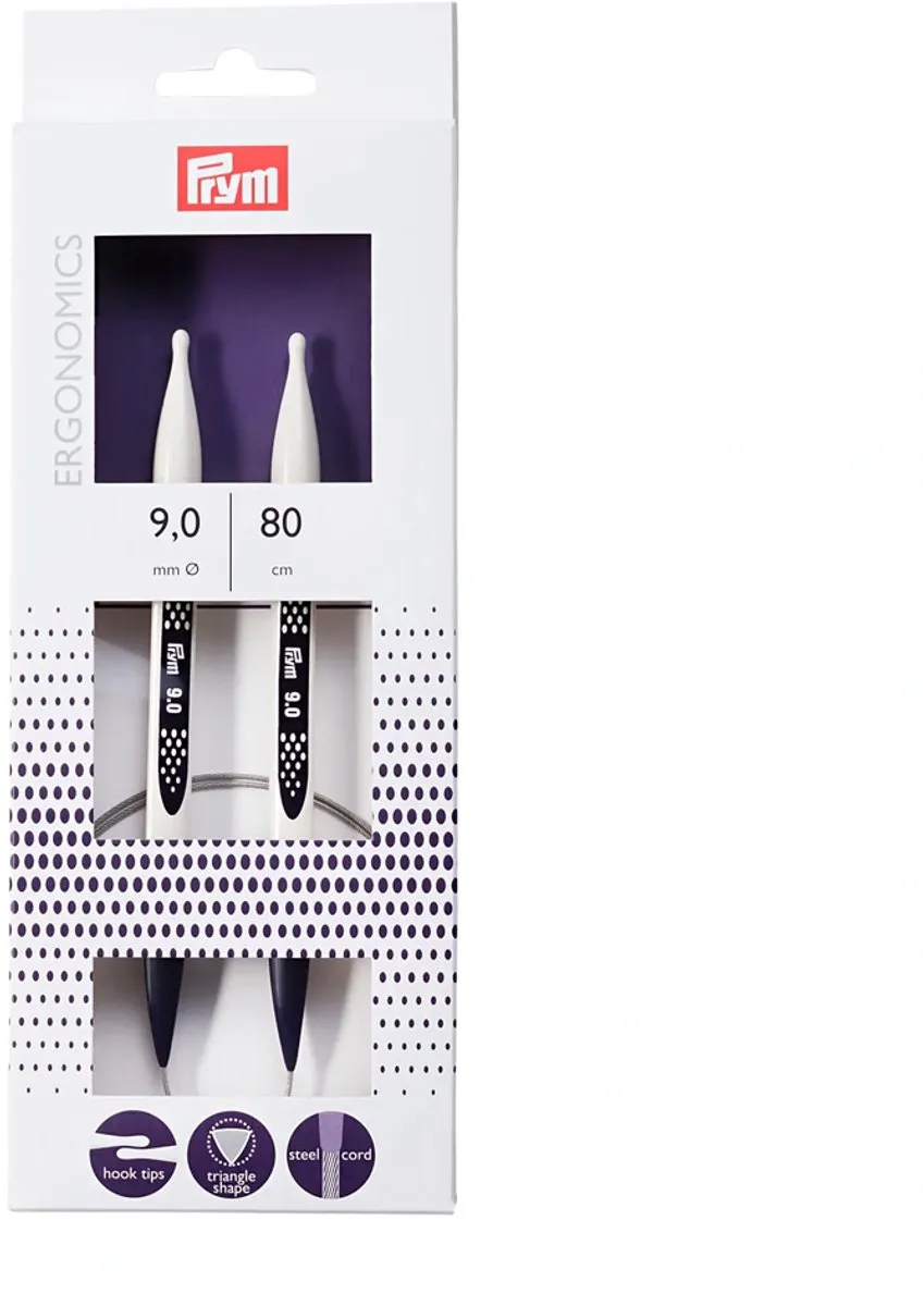 Prym Rondbreinaald Ergonomisch 9,00/80