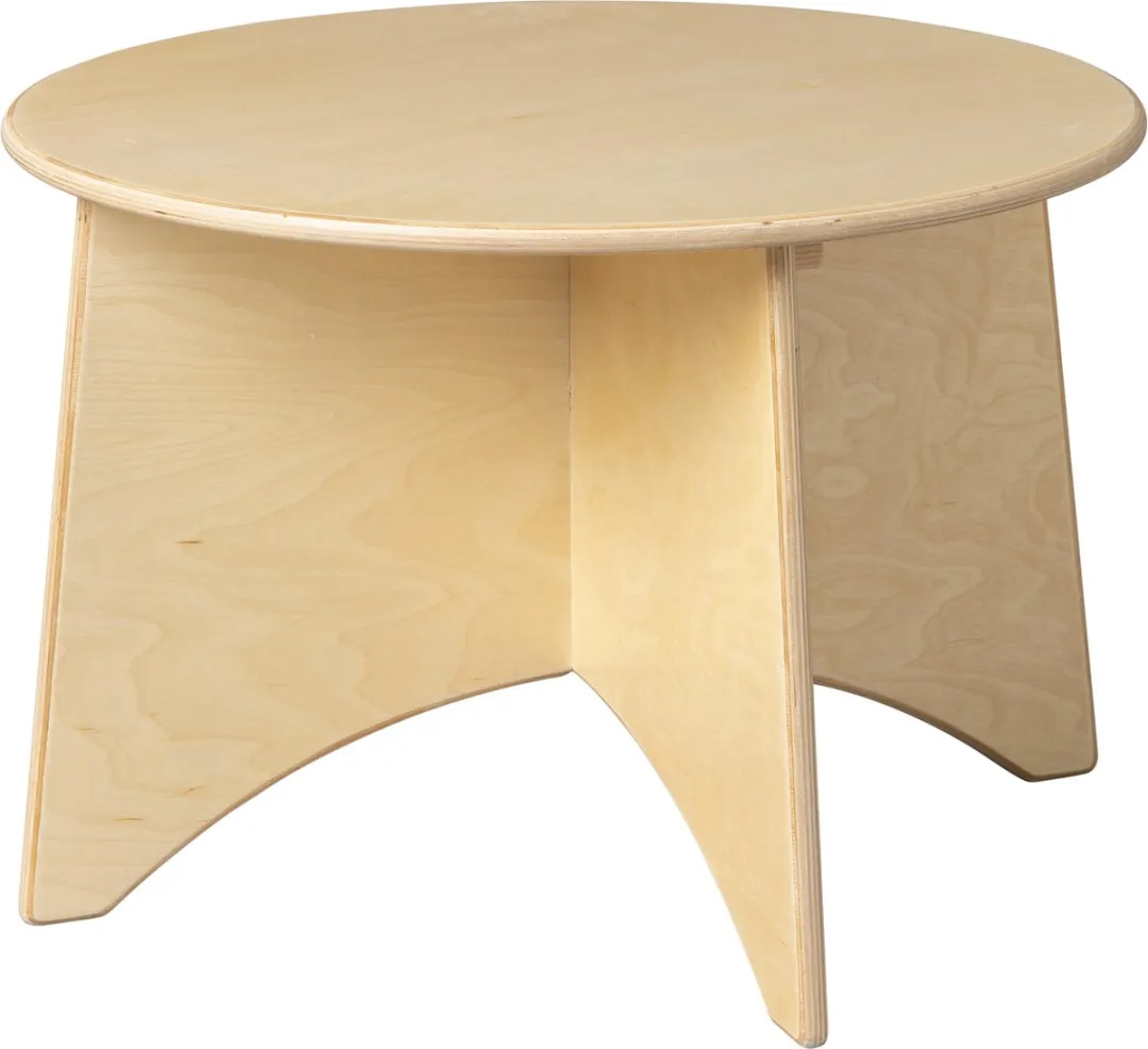 Van Dijk Toys Ronde Tafel 499 - 60cm Hoog - Naturel