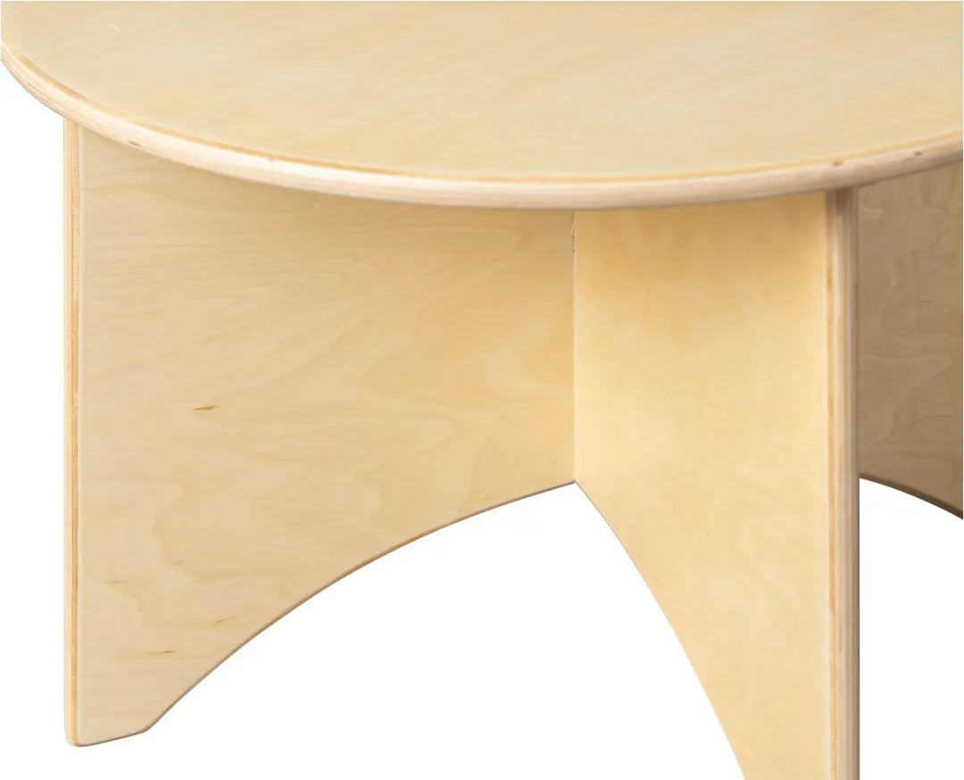Van Dijk Toys Ronde Tafel 499 - 60cm Hoog - Naturel