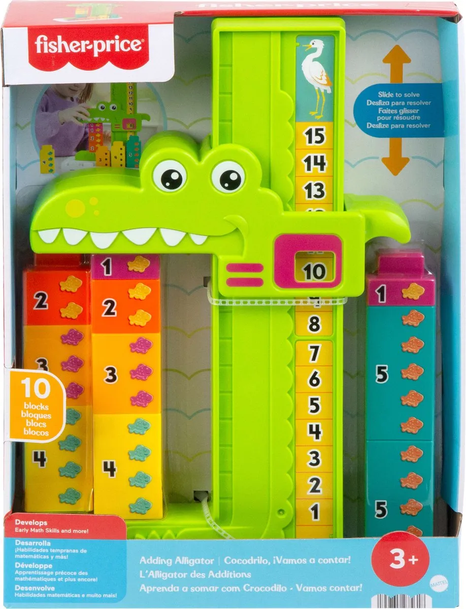 Fisher-Price De Alligator Additions Leerspeelgoed JCT13 - Meerkleurig